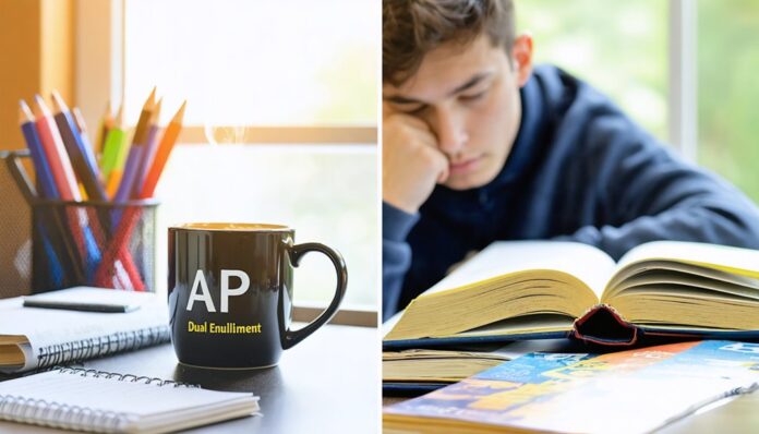advanced placement versus enrollment