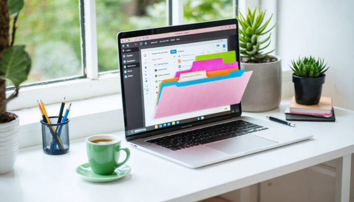 organize digital personal space