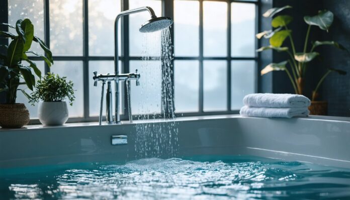 taking cold showers daily